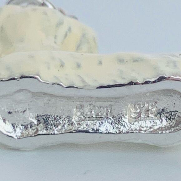 Sterling Silver 925 Shih Tzu Dog Enamel Pendant Charm Small - Picture 5 of 7